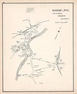 Gonic - Town, New Hampshire State Atlas 1892 Uncolored